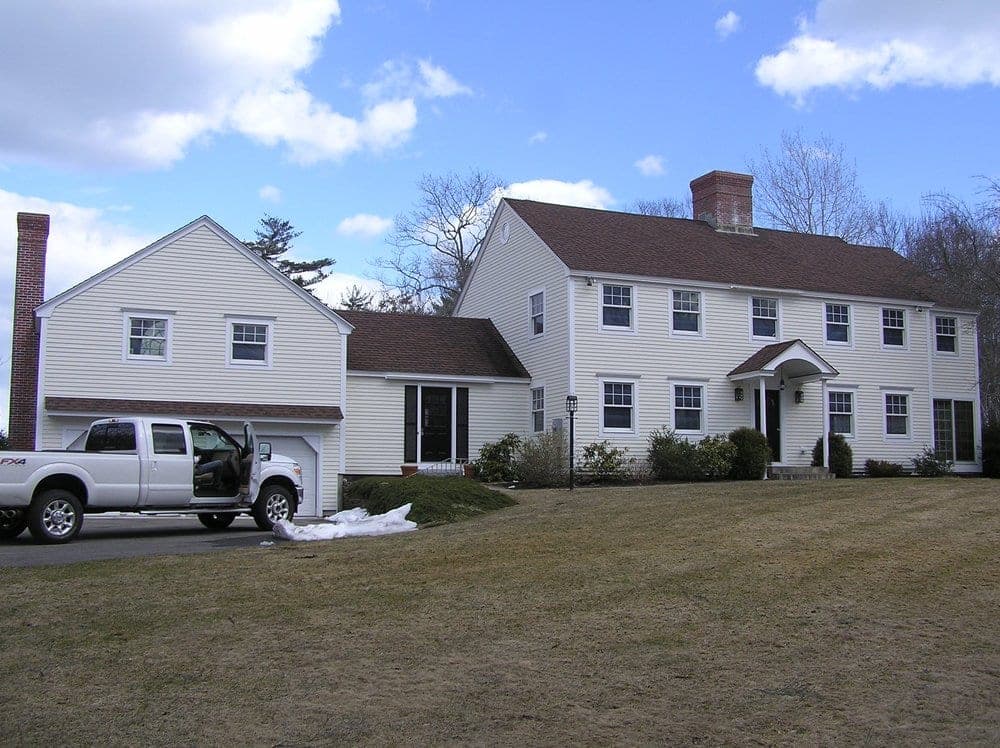 Colonial Addition & Garage — residential project by Nash Construction